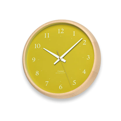 Lemnos Centaur Clock（セントール クロック）イエロー  掛け時計  PC23-14 YE