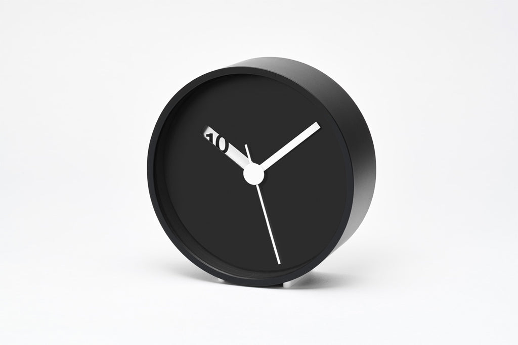 Lemnos Extra Normal Clock（エクストラノーマル クロック）ブラック 掛け置き兼用 RM24-07 BK