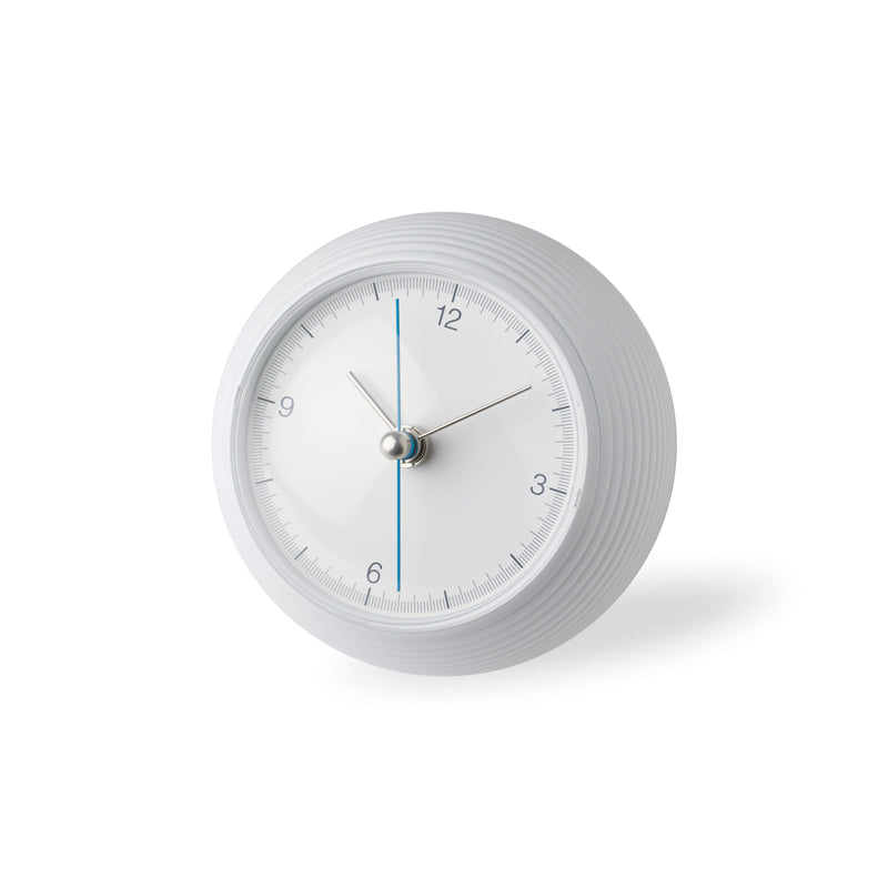 Lemnos earth clock（アース クロック）ブラック/ホワイト 置き時計 TIL16-10