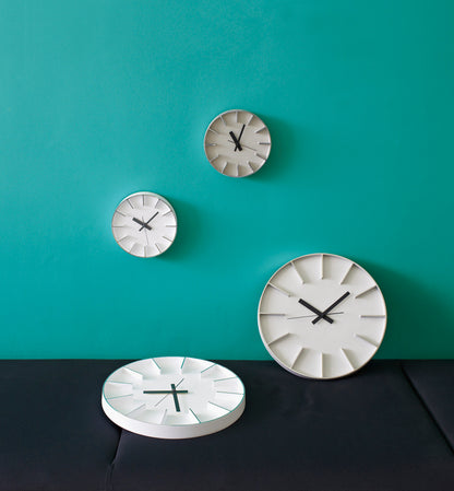Lemnos Edge Clock（エッジ クロック）ブラック 掛け置き兼用 AZ-0116 BK