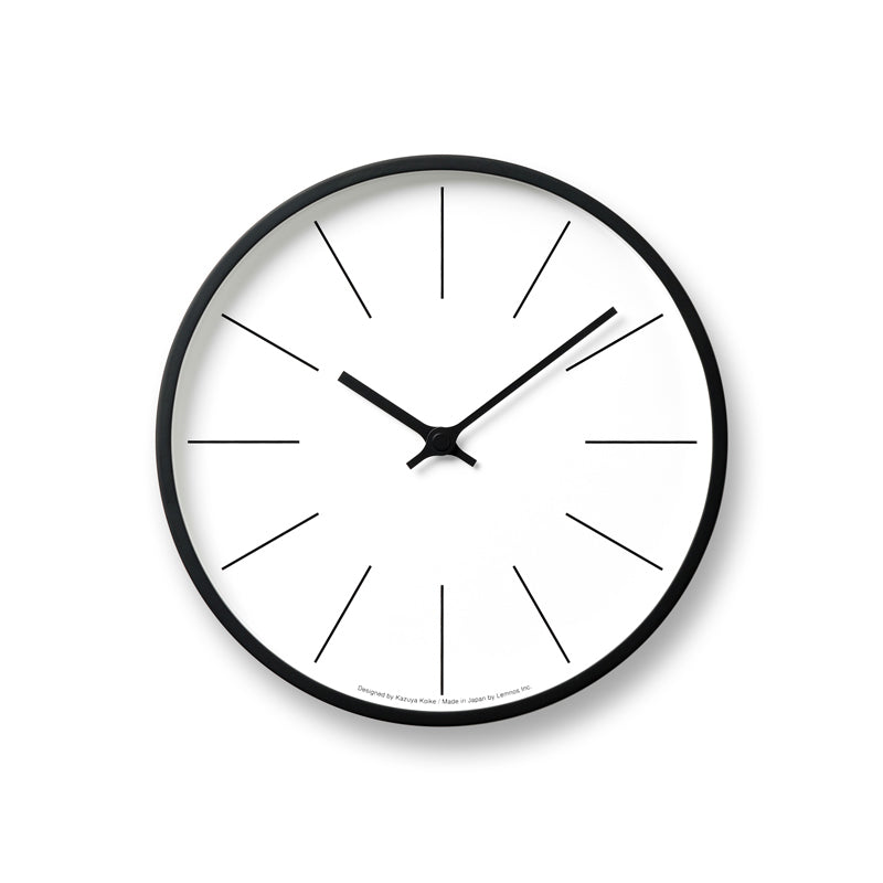 Lemnos 時計台の時計 Line 壁掛け時計 KK13-16 C