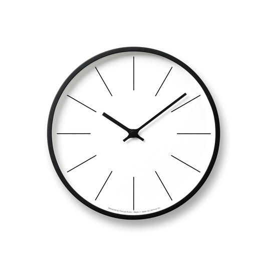 Lemnos 時計台の時計 Line 壁掛け時計 KK13-16 C