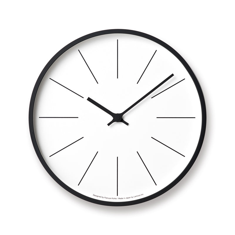 Lemnos 時計台の時計 Line 壁掛け時計 KK17-13 C