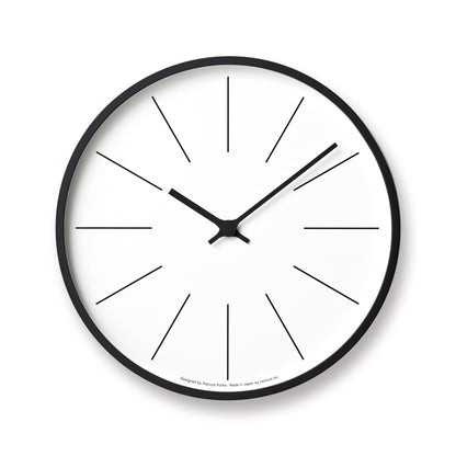 Lemnos 時計台の時計 Line 壁掛け時計 KK17-13 C