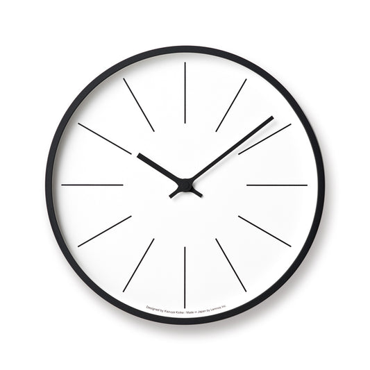Lemnos 時計台の時計 Line 壁掛け時計 KK17-13 C