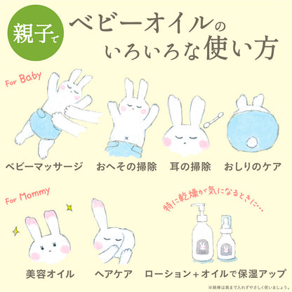mamagokoro（ままごころ）ベビーオイル 80ml GPP