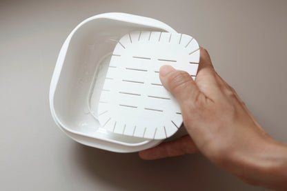 marna（マーナ）極 冷凍ごはん容器 ホワイト 2個入