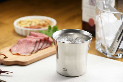 磨き屋シンジケート 2重ロックタンブラー 320ｍL 【2個入り】ステンレス製 日本製