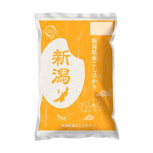 【令和7年産】新潟県産 こしひかり 5kg 精米 ＜ラッピング対象外＞