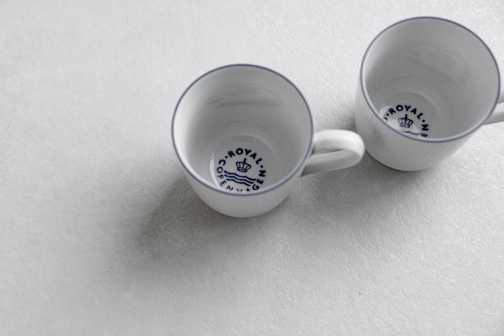 ROYAL COPENHAGEN（ロイヤル コペンハーゲン）ブルーライン マグカップ ペア 280ml 2P