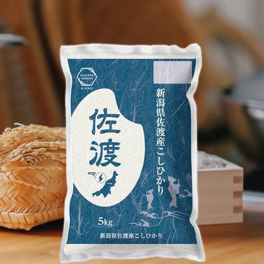 【令和8年度産＊新米】 佐渡産 こしひかり 5kg 精米 ＜ラッピング対象外＞