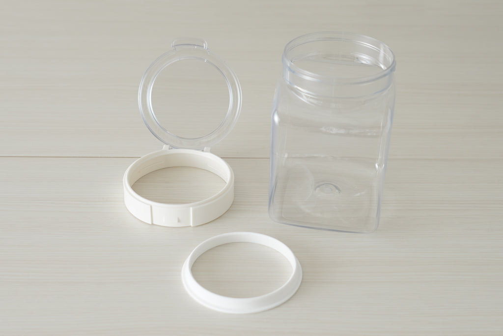 TAKEYA フレッシュロック 角型 ホワイト 500ml