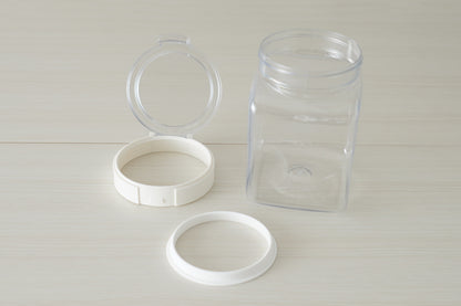 TAKEYA フレッシュロック 角型 ホワイト 500ml