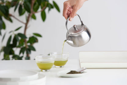 茶考具 急須 茶こし付き ステンレス製 日本製