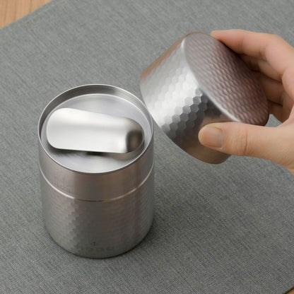 茶考具 ギフト3点セット（急須 横手・茶筒・茶み） ステンレス製 日本製