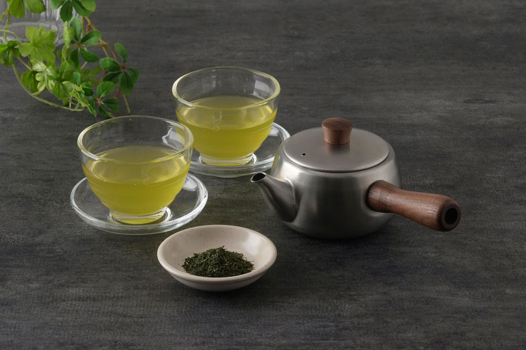 茶考具 ギフト3点セット（急須 横手・茶筒・茶み） ステンレス製 日本製