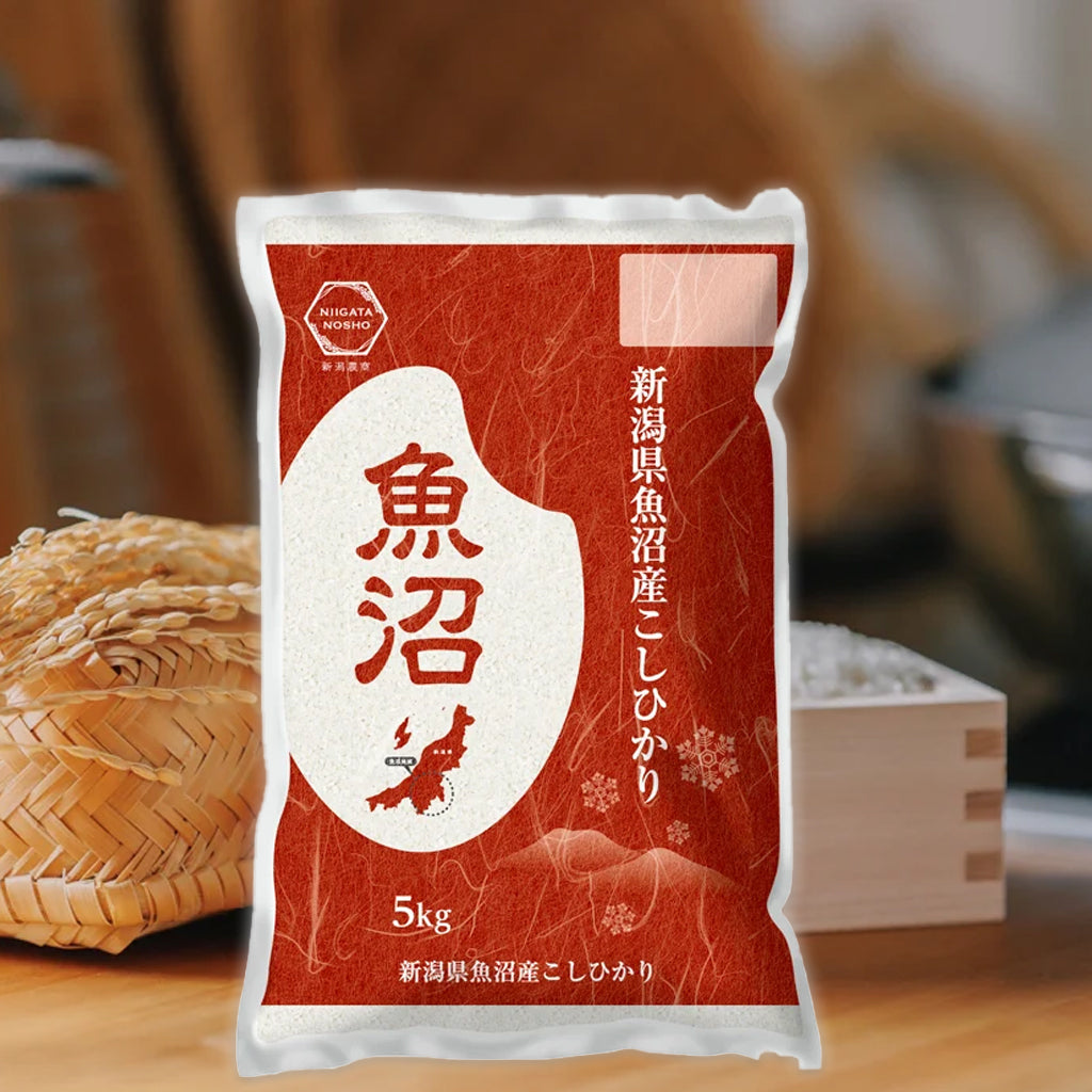【令和8年度産＊新米】 魚沼産 こしひかり 5kg  精米＜ラッピング対象外＞