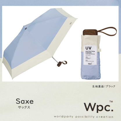 Wpc.ワールドパーティ 遮光切り継ぎタイニー 日傘 折りたたみ《801-13134-102》